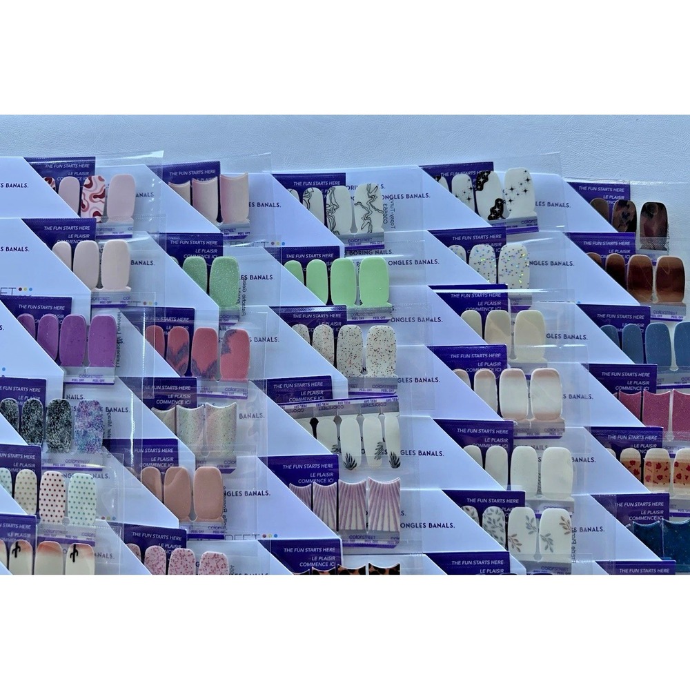 Color street Nail Polish Strips 211 Pc Lot rare OG sets 166 Nail‎ Kits + 45 Xtra - Picture 13 of 15